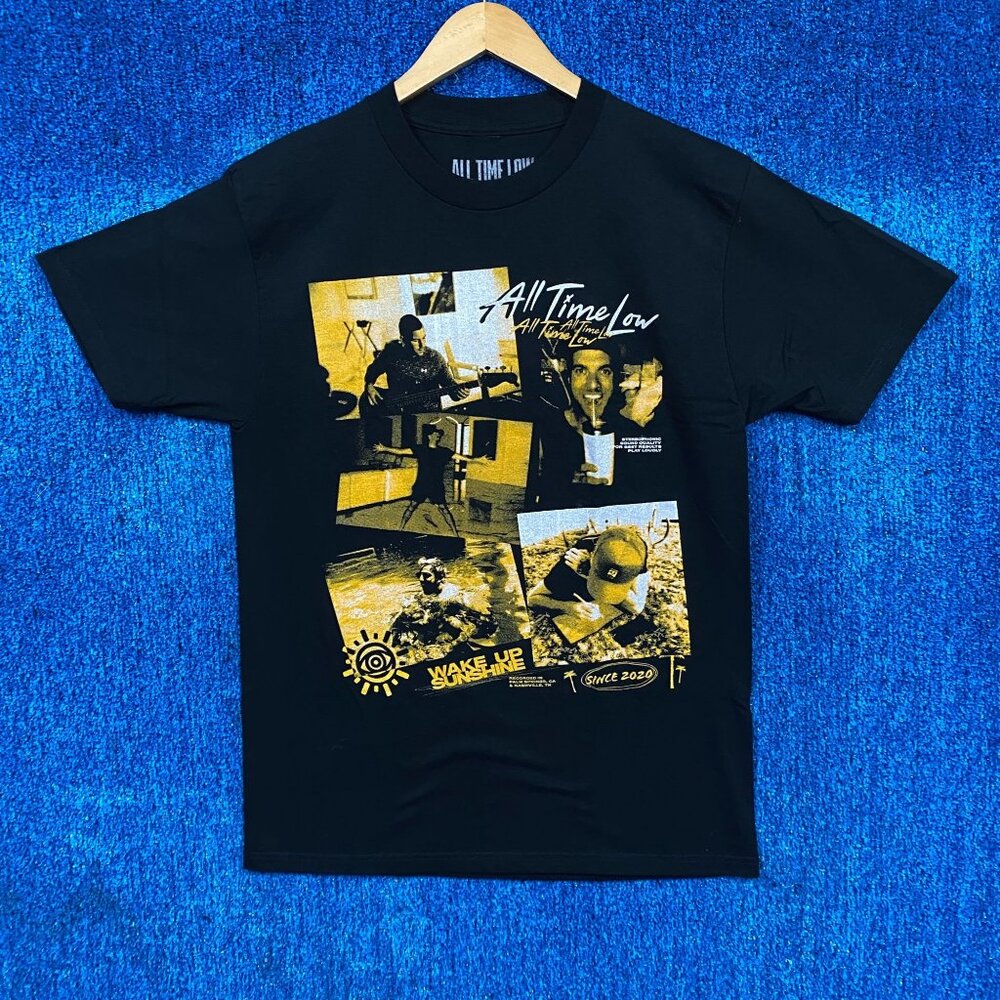 All Time Low Wake Up Sunshine Rock T-shirt Size Medium